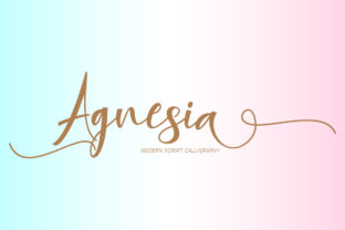 Agnesia Font for Creative Makers