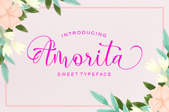 Amorita Font for Creative Makers