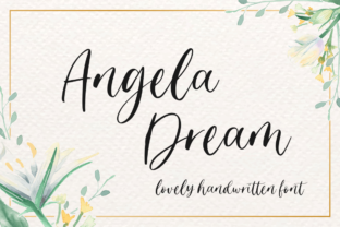 Angela Dream Font for Elegant Web Design