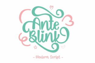 Ante Blink Font Review