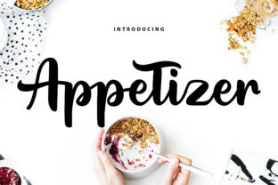 Appetizer Font for Creative Campaigns