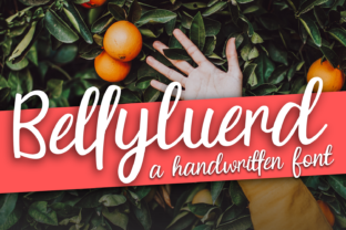 Bellyluerd Font: Unique Script for Digital Design