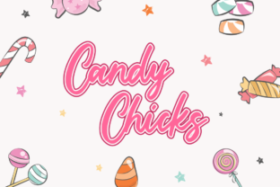 Candy Chicks Font for Creative Projects