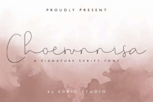 Choerunnisa Font for Web Design
