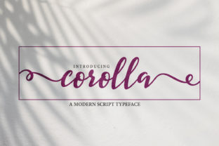 Corolla Font: Modern Typography