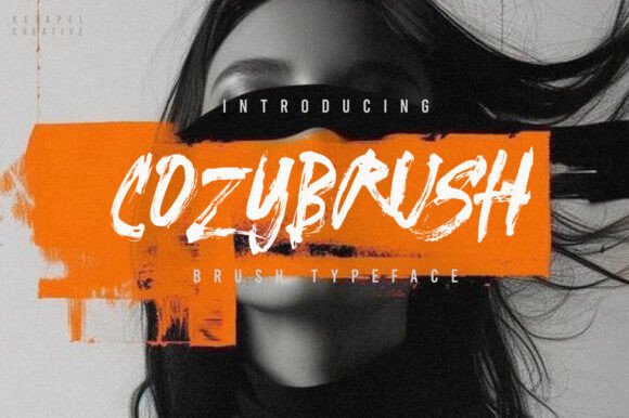 Cozybrush Font for Bold Web Design