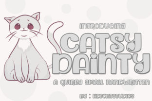 Dainty Catsy Font for Business Branding