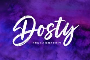 Dosty Font: Elegant Script for Digital Campaigns