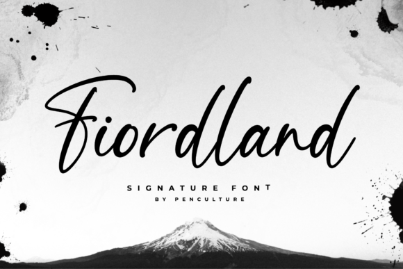 Fiordland Font: Elegant Script for Business Branding