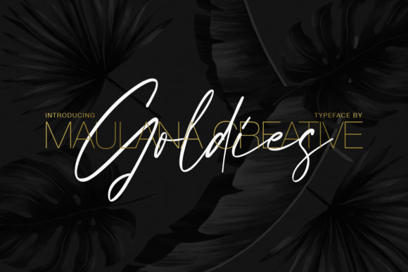 Goldies Signature Font Review