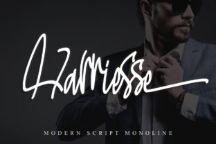Harriesse: A Modern Script Font for Business