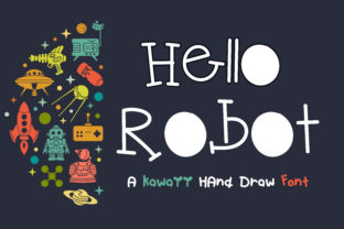Hello Robot Font for Creative Brands