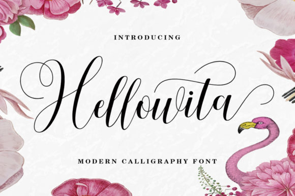 Hellowita: A Script Font for Elegant Design