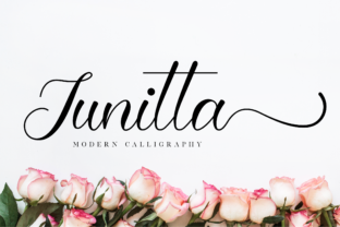 Junitta: A Script Font for Elegant Web Design