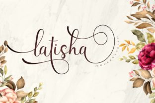 Latisha Font: Elegant Script for Editorial Design