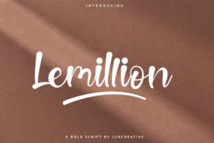 Lemillion Font for Creative Campaigns