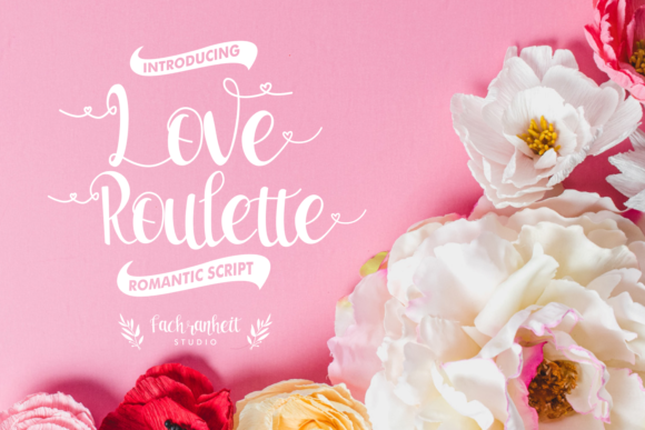 Love Roulette Font for Web Design