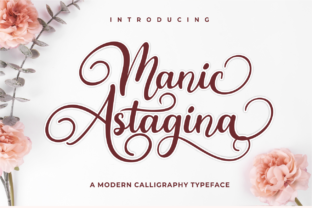 Manic Astagina: A Stylish Script Font