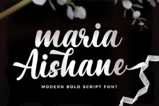Maria Aishane Font for Web Design