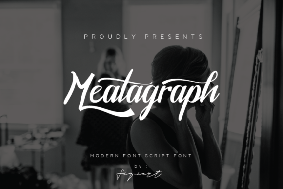 Meatagraph Font: Modern Script for Editorial Design