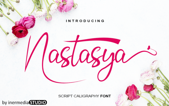 Nastasya Font for Creative Makers