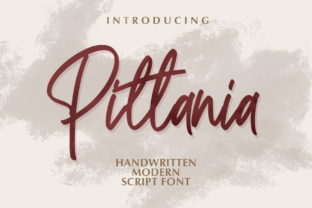 Pittania Font for Creative Design