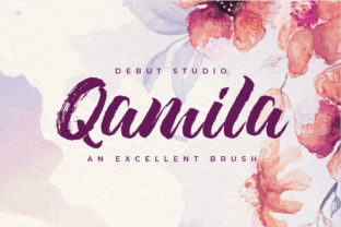 Qamila Font: Romantic Script for Creative Projects