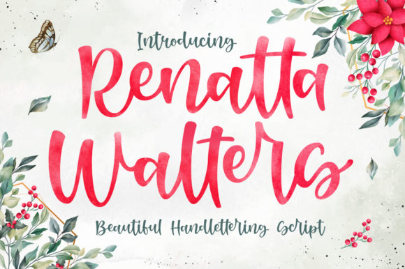 Renatta Walters Font Review