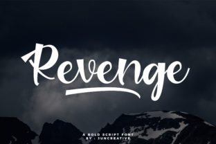Revenge Font: A Friendly Handwritten Typeface