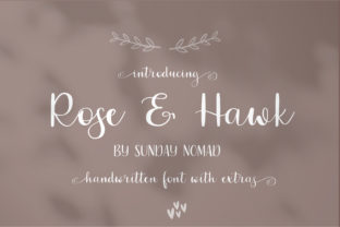 Rose Hawk Font for Business Branding