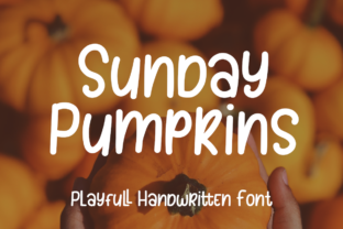 Sunday Pumpkins Font for Creative Brands